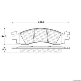 CENTRIC PARTS CERAMIC PAD