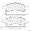 CENTRIC PARTS CERAMIC PAD