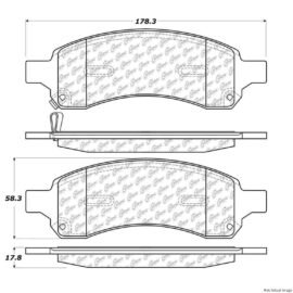CENTRIC PARTS CERAMIC PAD
