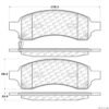 CENTRIC PARTS CERAMIC PAD