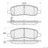 CENTRIC PARTS CERAMIC PAD