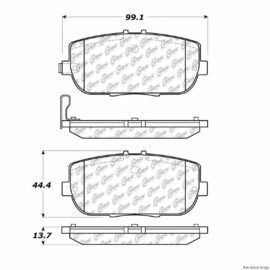 CENTRIC PARTS CERAMIC PAD