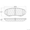 CENTRIC PARTS CERAMIC PAD