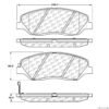 CENTRIC PARTS CERAMIC PAD