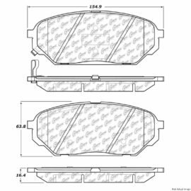 CENTRIC PARTS CERAMIC PAD