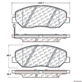 CENTRIC PARTS CERAMIC PAD