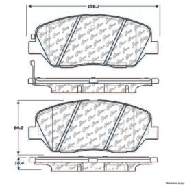 CENTRIC PARTS CERAMIC PAD