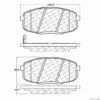 CENTRIC PARTS CERAMIC PAD