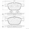 CENTRIC PARTS CERAMIC PAD