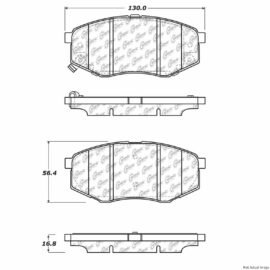 CENTRIC PARTS CERAMIC PAD