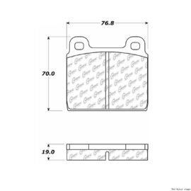 CENTRIC PARTS SEMI-METALLIC