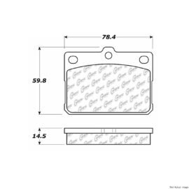 CENTRIC PARTS SEMI-METALLIC