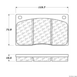 CENTRIC PARTS SEMI-METALLIC