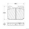 CENTRIC PARTS SEMI-METALLIC
