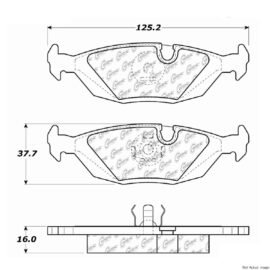 CENTRIC PARTS SEMI-METALLIC