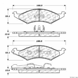 CENTRIC PARTS SEMI-METALLIC