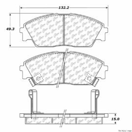 CENTRIC PARTS SEMI-METALLIC