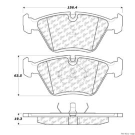 CENTRIC PARTS SEMI-METALLIC