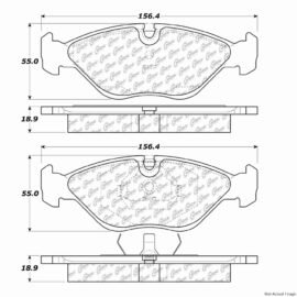 CENTRIC PARTS SEMI-METALLIC