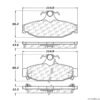 CENTRIC PARTS SEMI-METALLIC