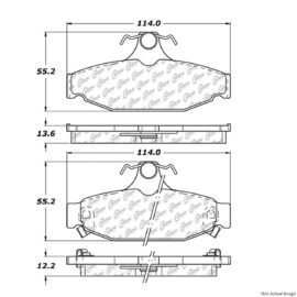 CENTRIC PARTS SEMI-METALLIC