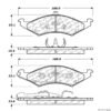 CENTRIC PARTS SEMI-METALLIC