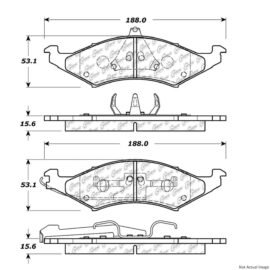 CENTRIC PARTS SEMI-METALLIC