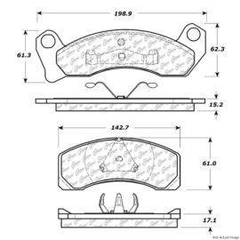 CENTRIC PARTS SEMI-METALLIC