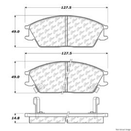 CENTRIC PARTS SEMI-METALLIC