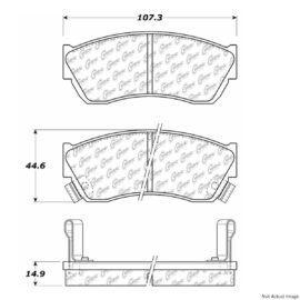 CENTRIC PARTS SEMI-METALLIC
