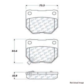 CENTRIC PARTS SEMI-METALLIC