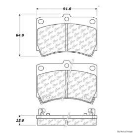 CENTRIC PARTS SEMI-METALLIC