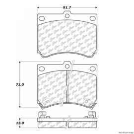 CENTRIC PARTS SEMI-METALLIC
