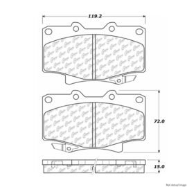 CENTRIC PARTS SEMI-METALLIC
