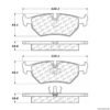 CENTRIC PARTS SEMI-METALLIC