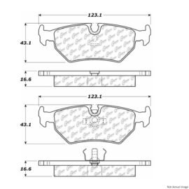 CENTRIC PARTS SEMI-METALLIC
