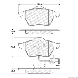 CENTRIC PARTS SEMI-METALLIC