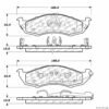CENTRIC PARTS SEMI-METALLIC