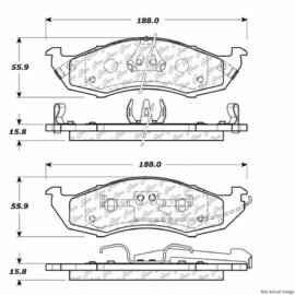 CENTRIC PARTS SEMI-METALLIC
