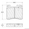 CENTRIC PARTS SEMI-METALLIC