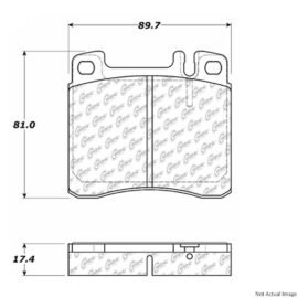 CENTRIC PARTS SEMI-METALLIC