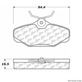 CENTRIC PARTS SEMI-METALLIC
