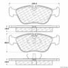 CENTRIC PARTS SEMI-METALLIC