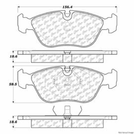 CENTRIC PARTS SEMI-METALLIC