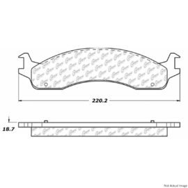 CENTRIC PARTS SEMI-METALLIC