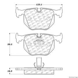 CENTRIC PARTS SEMI-METALLIC
