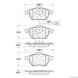 CENTRIC PARTS SEMI-METALLIC