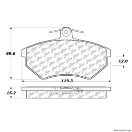 CENTRIC PARTS SEMI-METALLIC