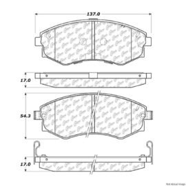 CENTRIC PARTS SEMI-METALLIC