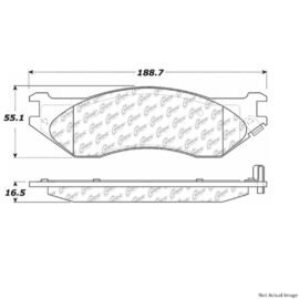 CENTRIC PARTS SEMI-METALLIC